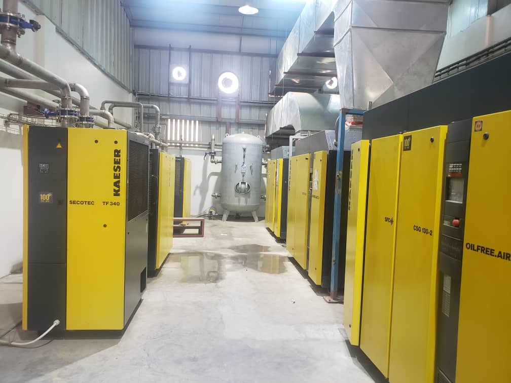 Nadfood-Hodeida-Oil-free-compressed-air-station-Project